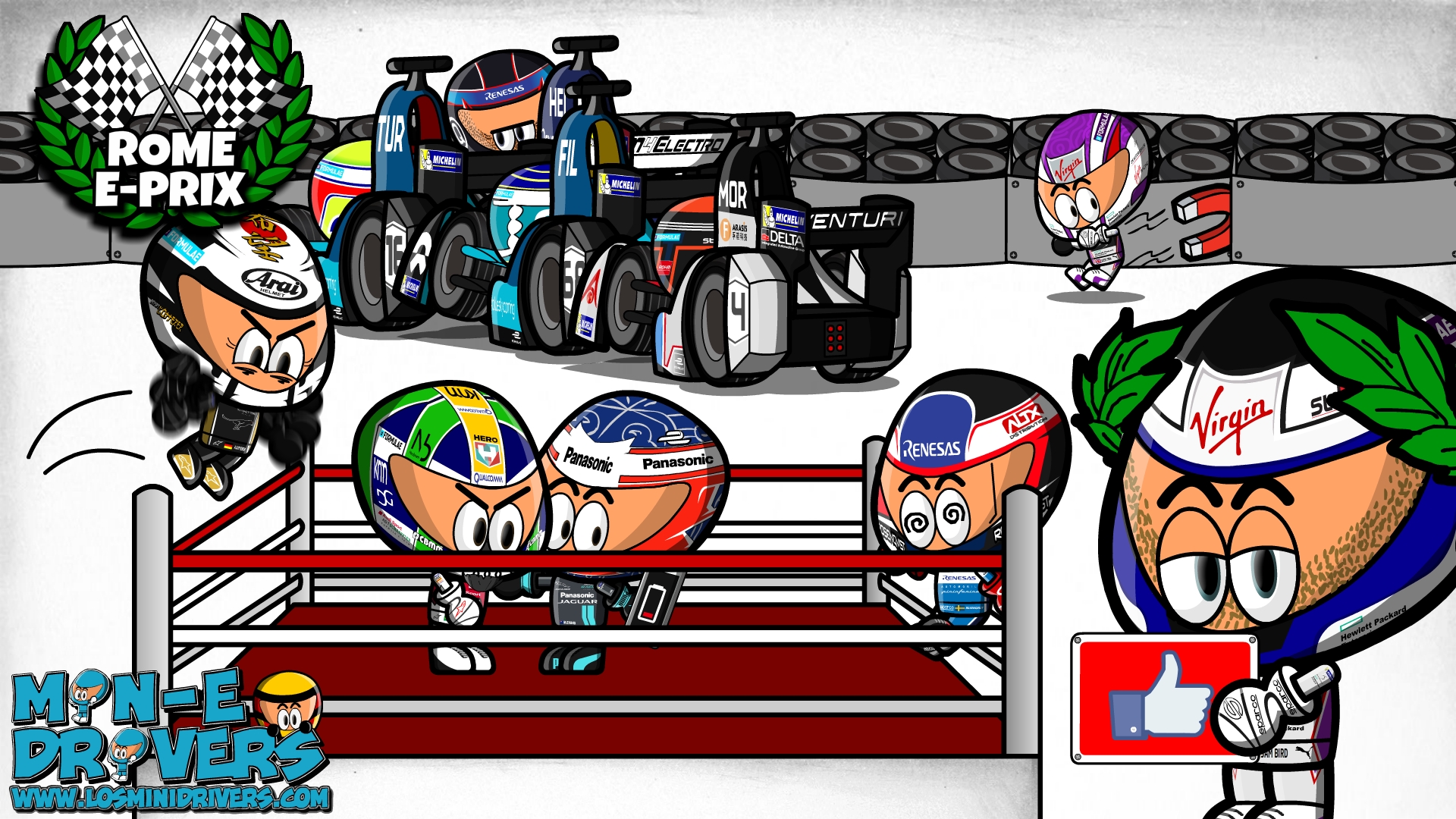 ABB Formula E – Rome E-Prix – Race