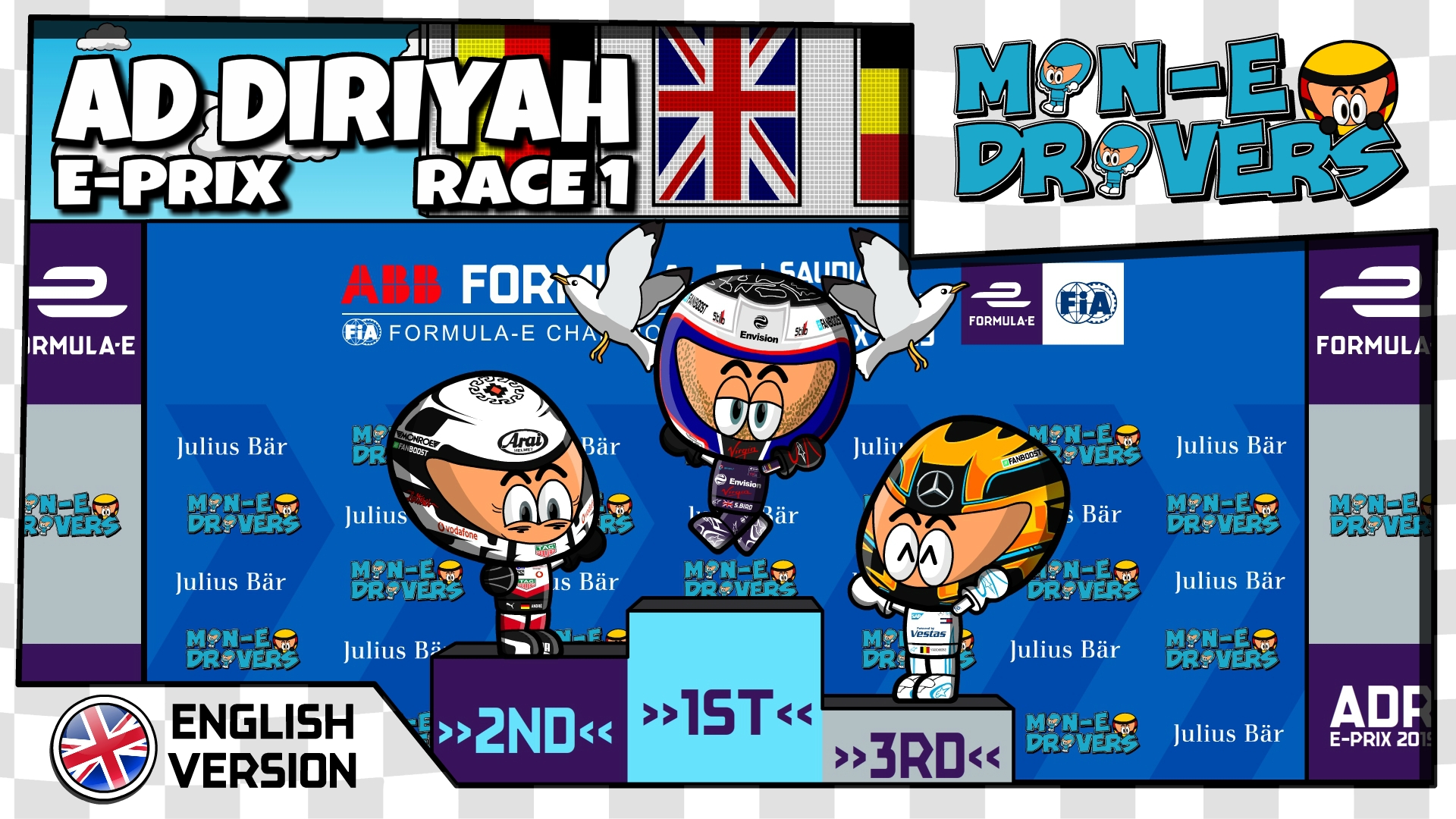 MinEDrivers – 2019 Ad Diriyah E-Prix (R1)