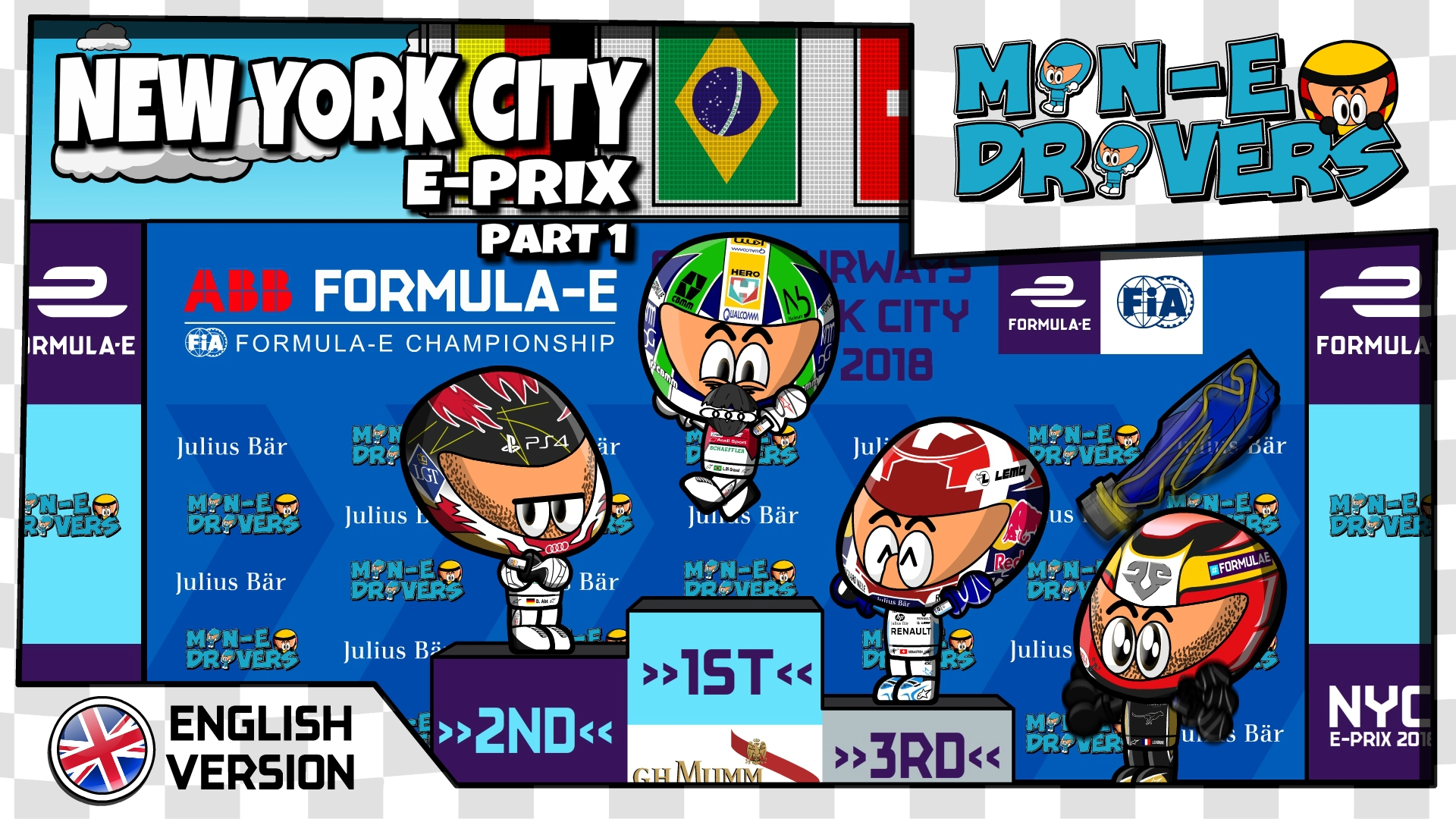 MinEDrivers – 2018 New York City E-Prix R1