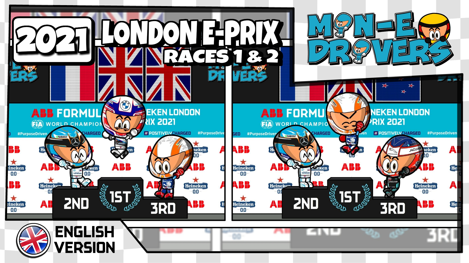 MinEDrivers – 2021 London E-Prix R1 & 2